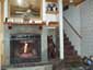 Cozy Bear North fireplace